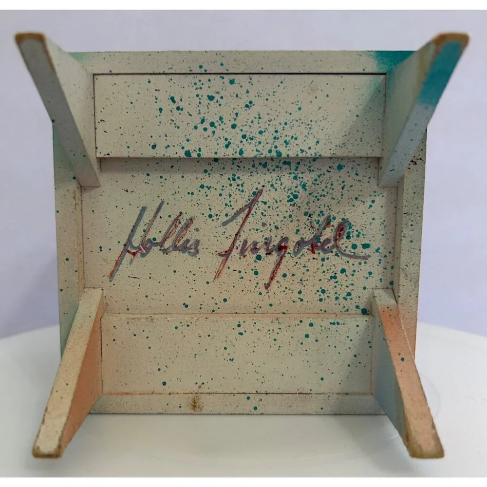 Hollis Fingold Postmodern Pop Art Decorative Abstract Funky Jewelry Box 1980s